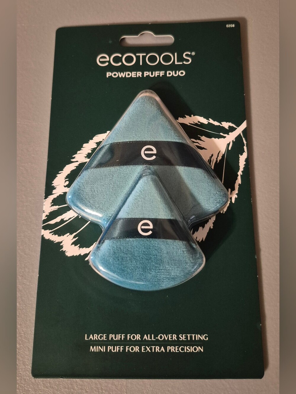 EcoTools Blue Powder Puff Duo Makeup Applicators